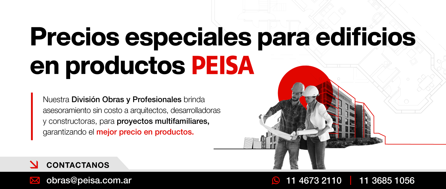 Precios Especiales para Obras en Productos Peisa